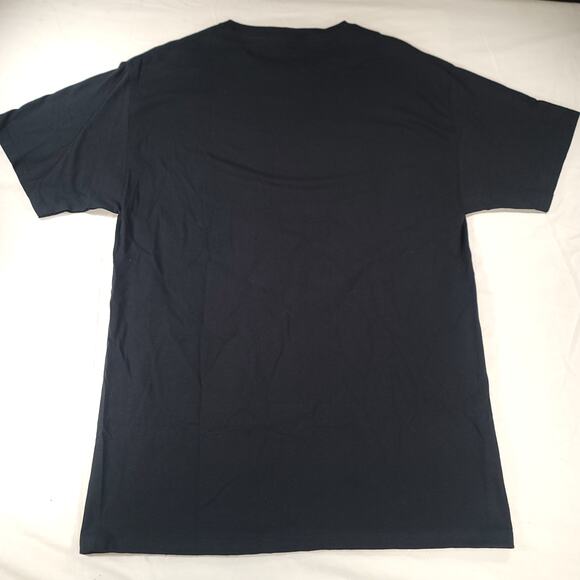 Fruit of the Loom Short Sleeve Crew Neck Casual T-Shirt Adult Mens Size M Black - Picture 9 of 9